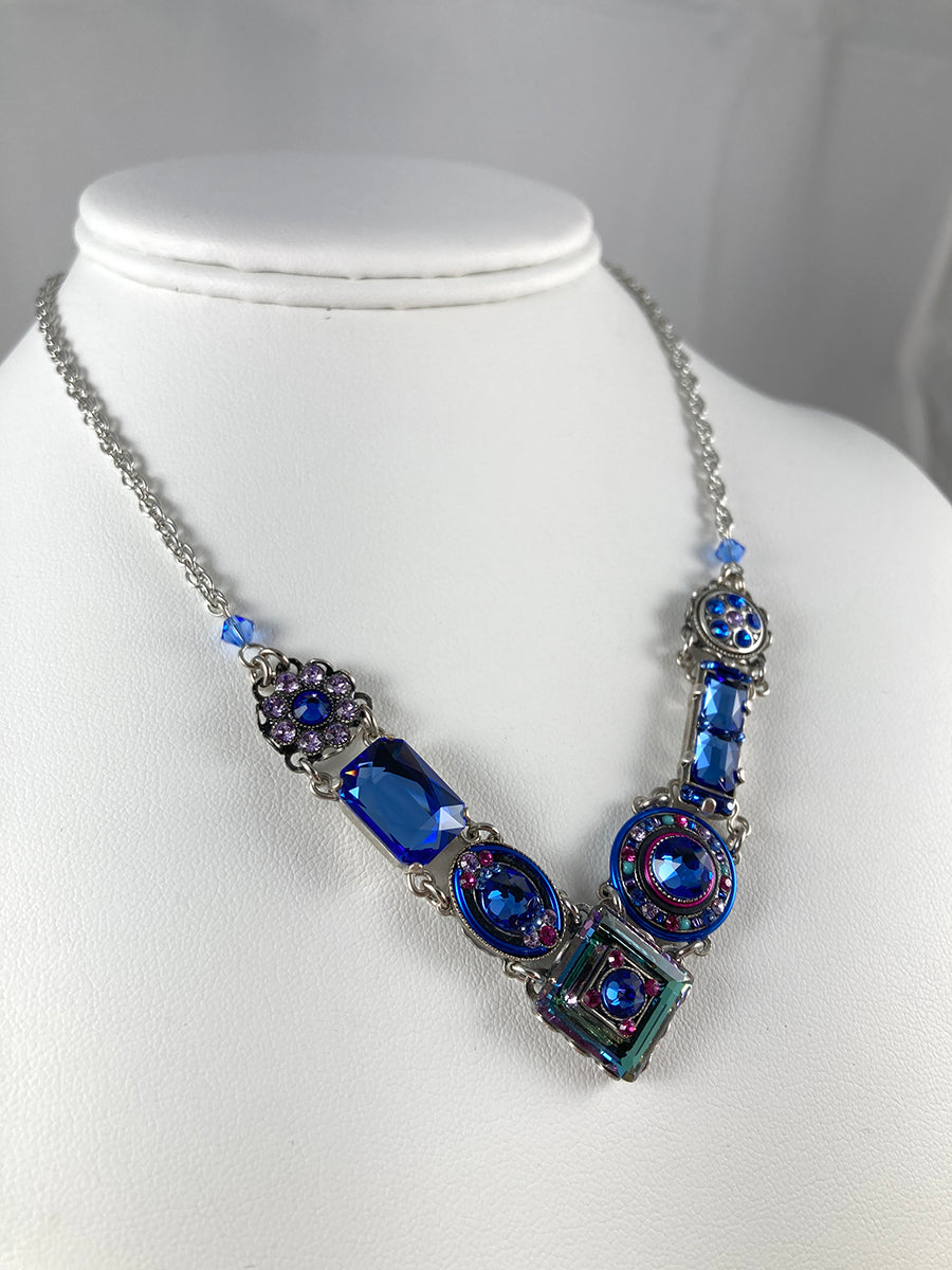 Sapphire Firefly Necklace