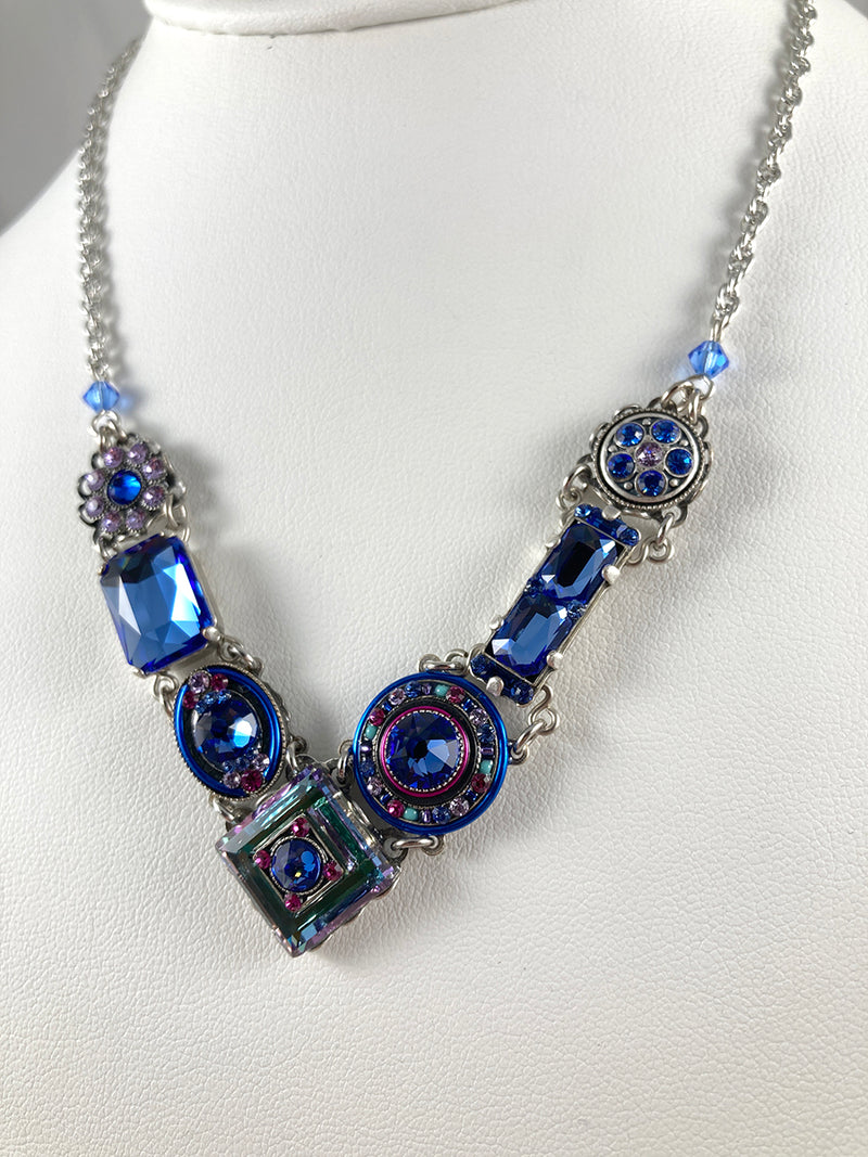 Sapphire Firefly Necklace