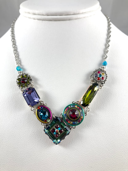 Multicolor Firefly Necklace