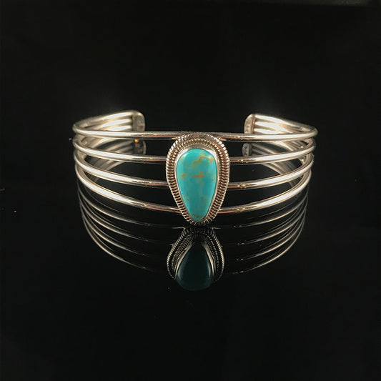 Turquoise Teardrop Bracelet