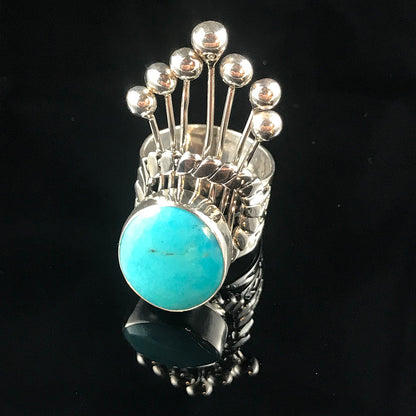 Sterling Silver & Turquoise Ring