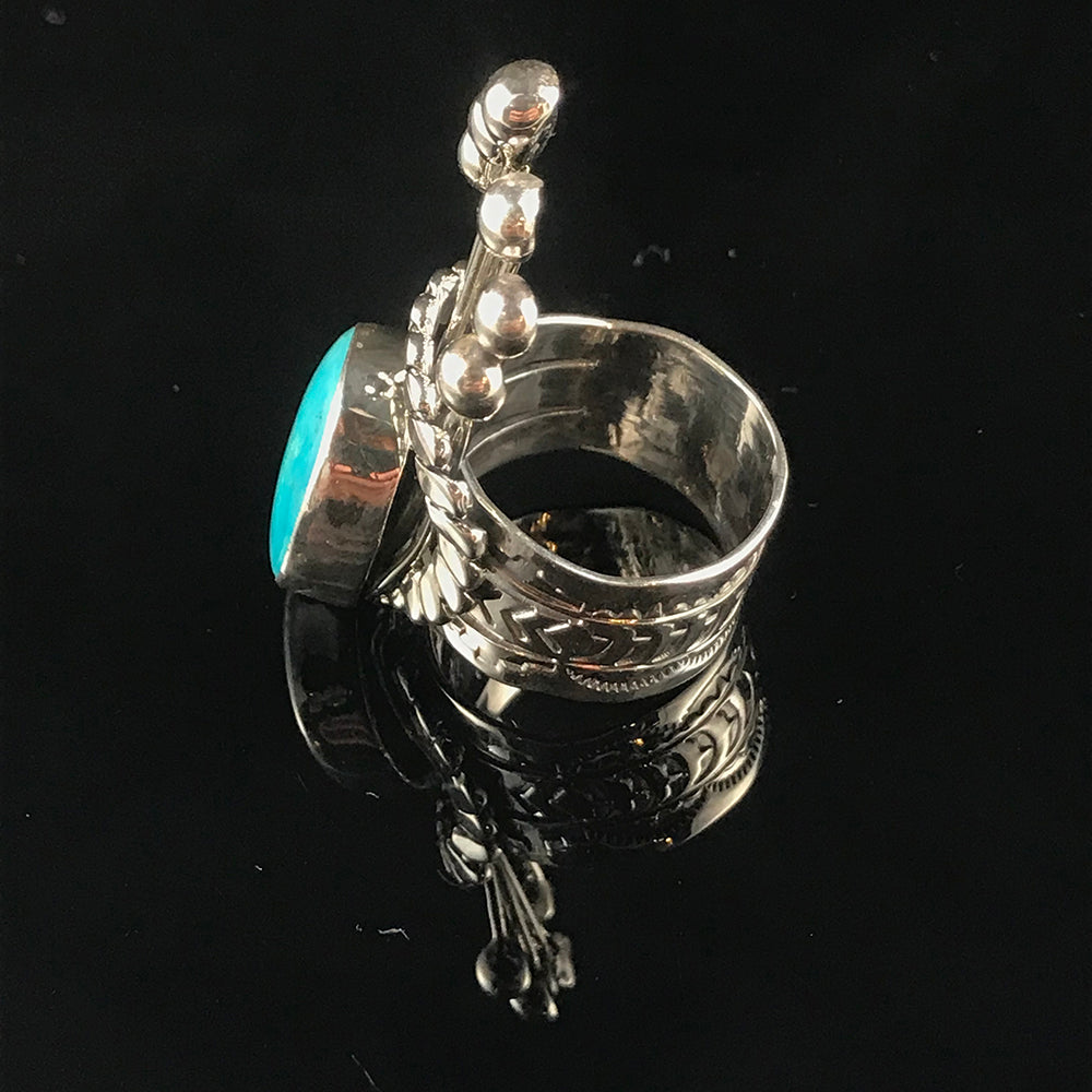 Sterling Silver & Turquoise Ring