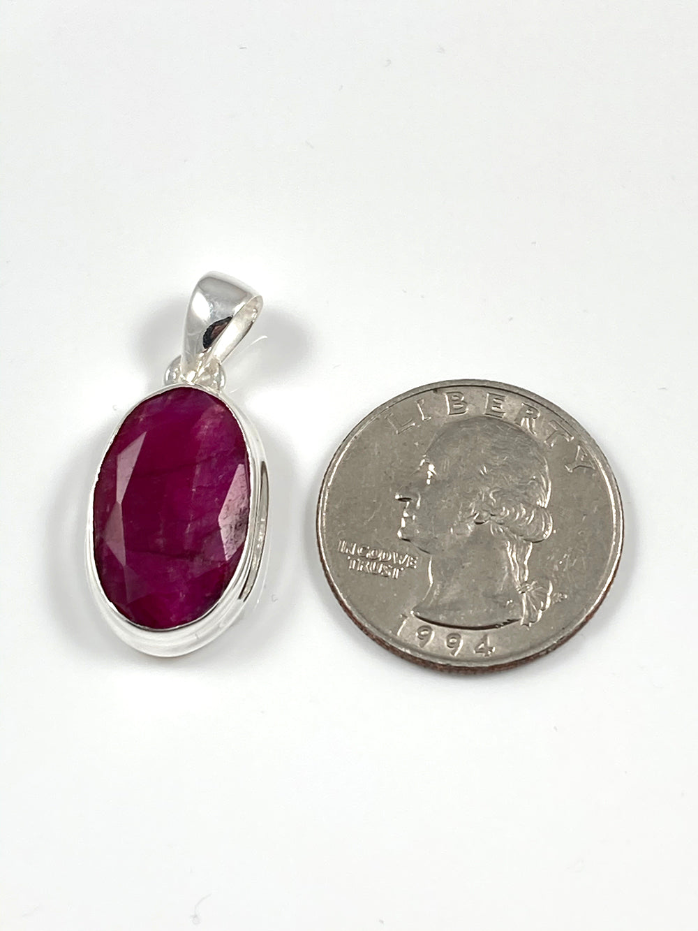 Indian Ruby Pendant