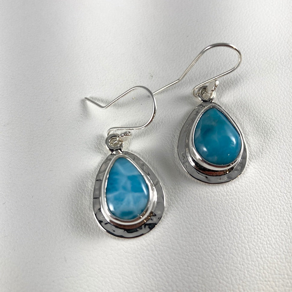 Larimar & Sterling Silver Pendant