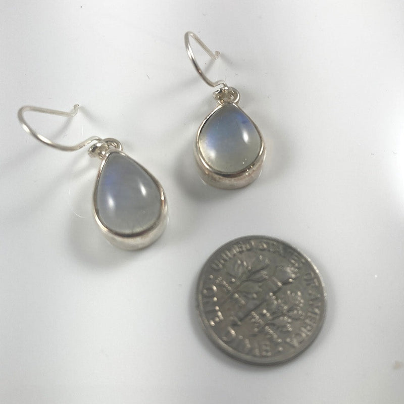 Moonstone & Sterling Silver Earrings