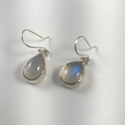 Moonstone & Sterling Silver Earrings