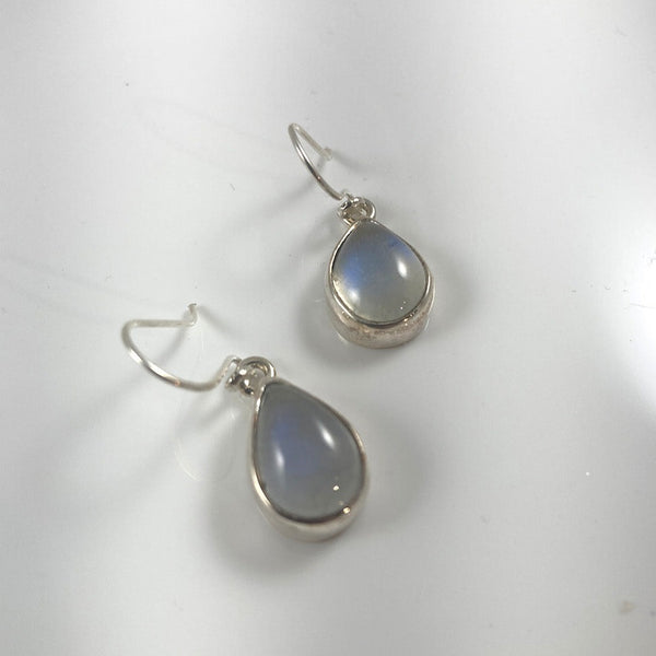 Moonstone & Sterling Silver Earrings