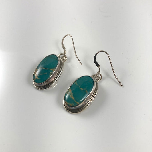 Turquoise & Sterling Silver Earrings