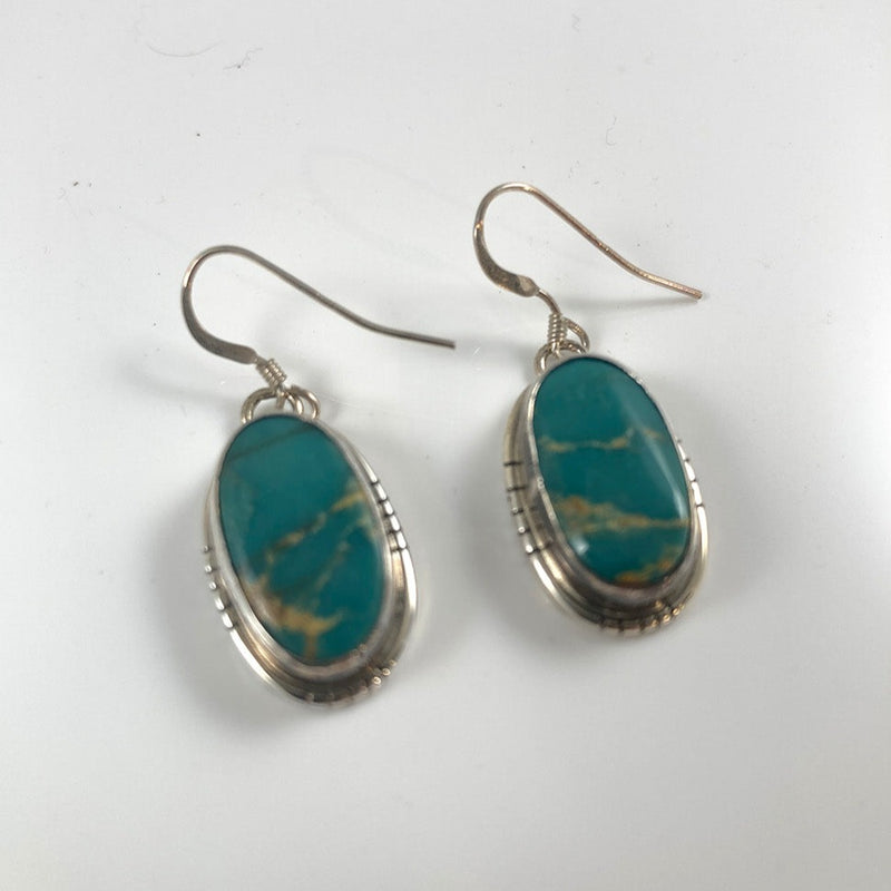 Turquoise & Sterling Silver Earrings
