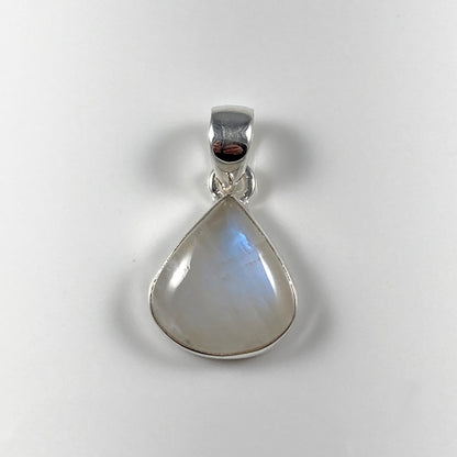 Blue Fire Moonstone Pendant