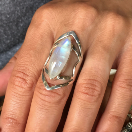 Moonstone Ring