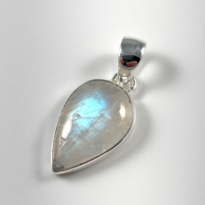 Blue Fire Moonstone Pendant