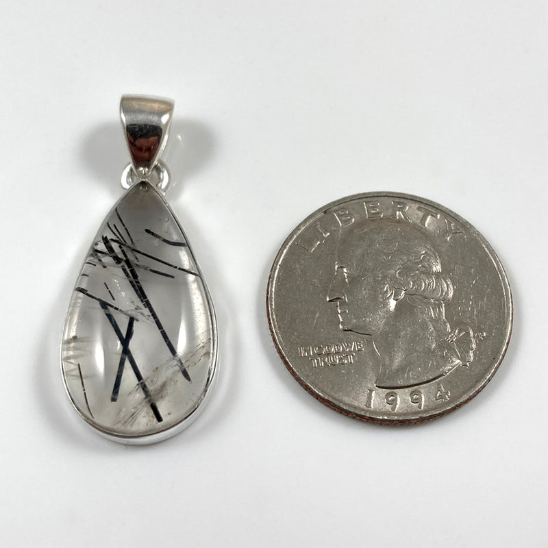 Black Rutile Pendant