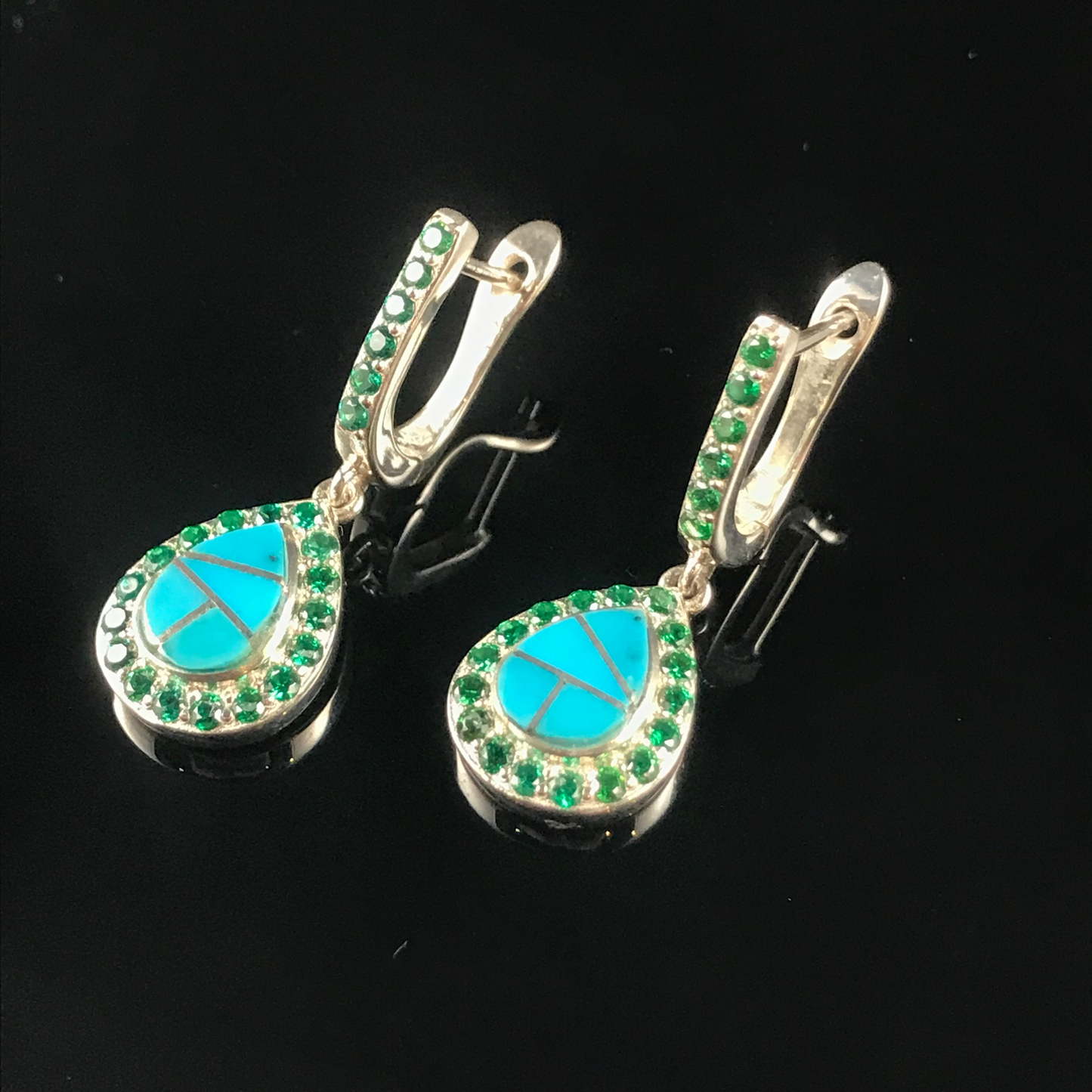 Sterling Silver & Turquoise Earrings