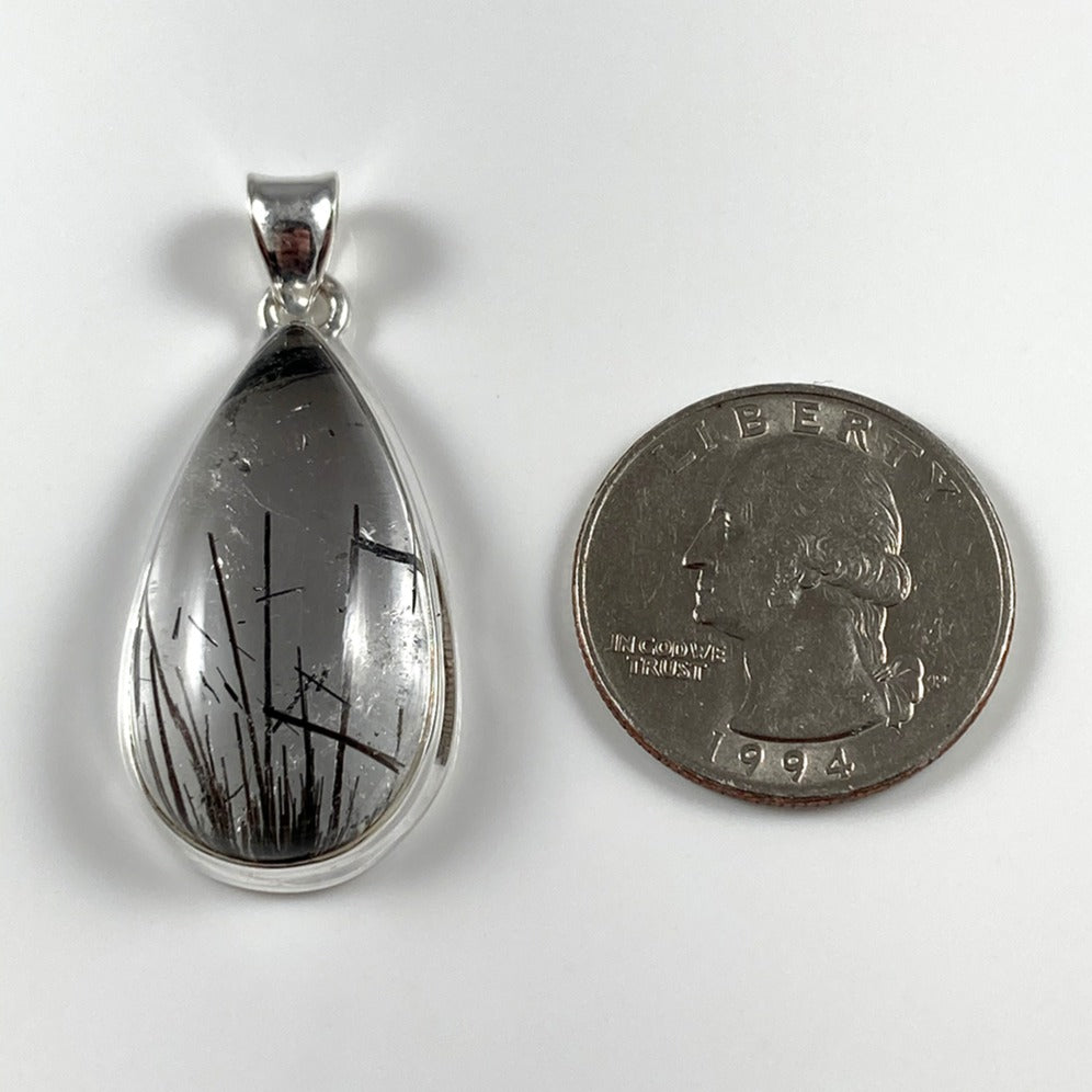 Black Rutile Pendant