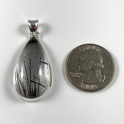 Black Rutile Pendant